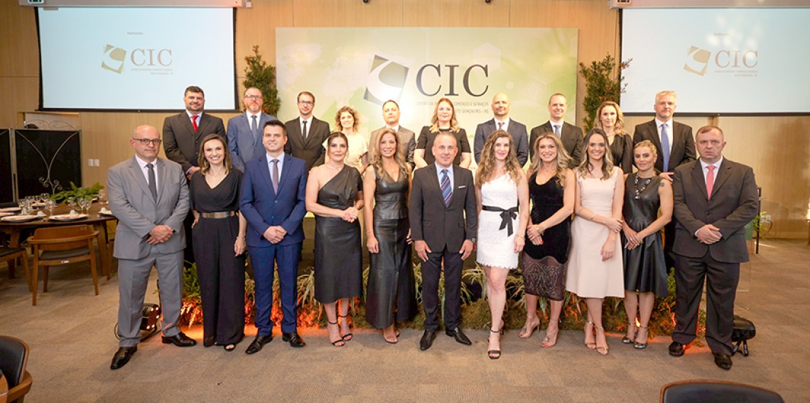 Posse da nova diretoria da CIC BG