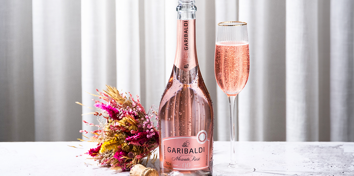  Moscato Zero Álcool Rosé é novidade da Cooperativa Vinícola Garibaldi