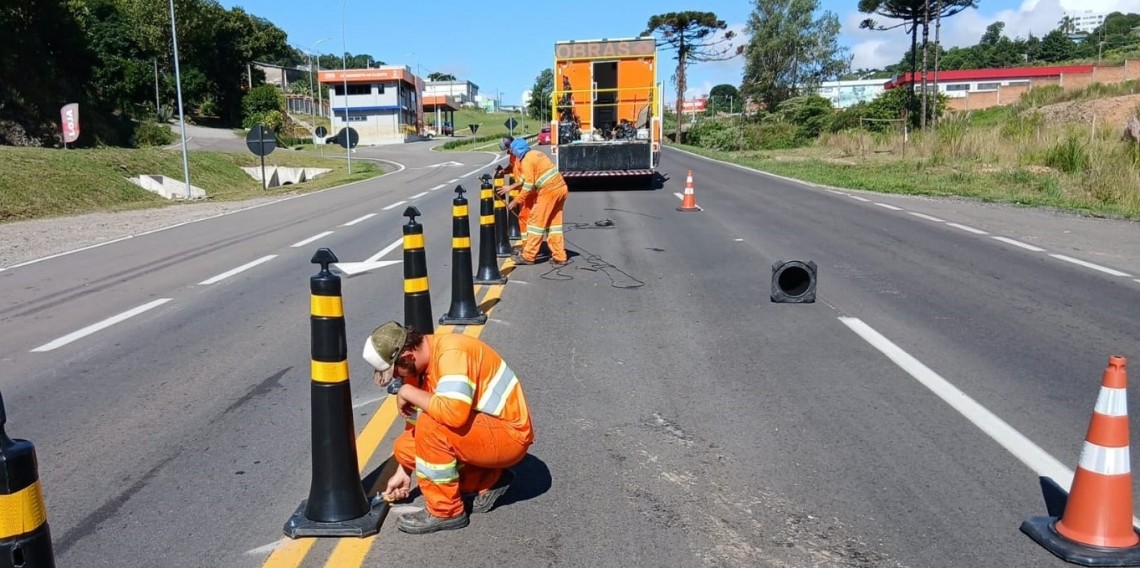Equipamentos foram instalados para coibir manobras em trechos perigosos   