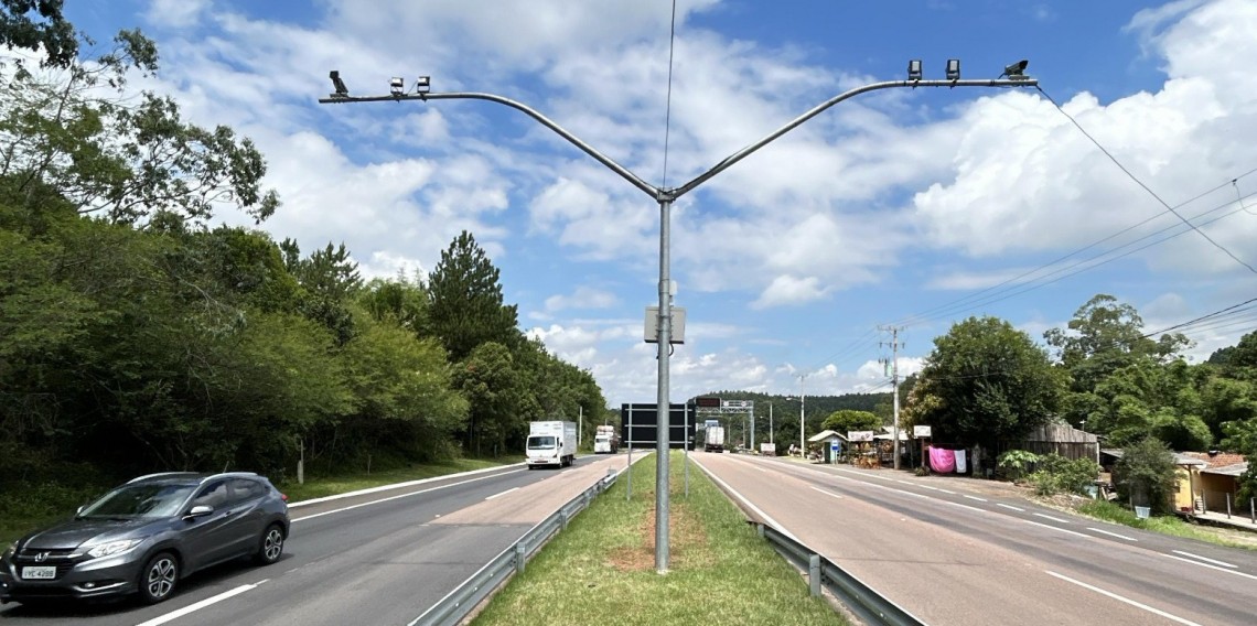 Quarenta e dois equipamentos SAT foram instalados nas rodovias concedidas no Vale do Caí e Serra Gaúcha.