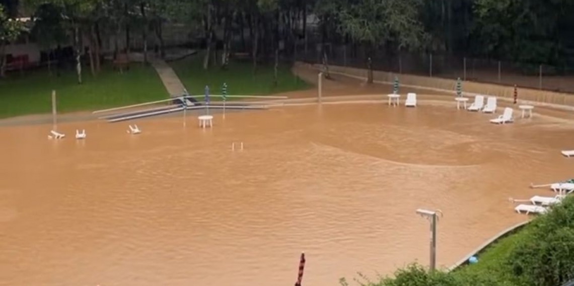 Piscinas do Clube Integração
