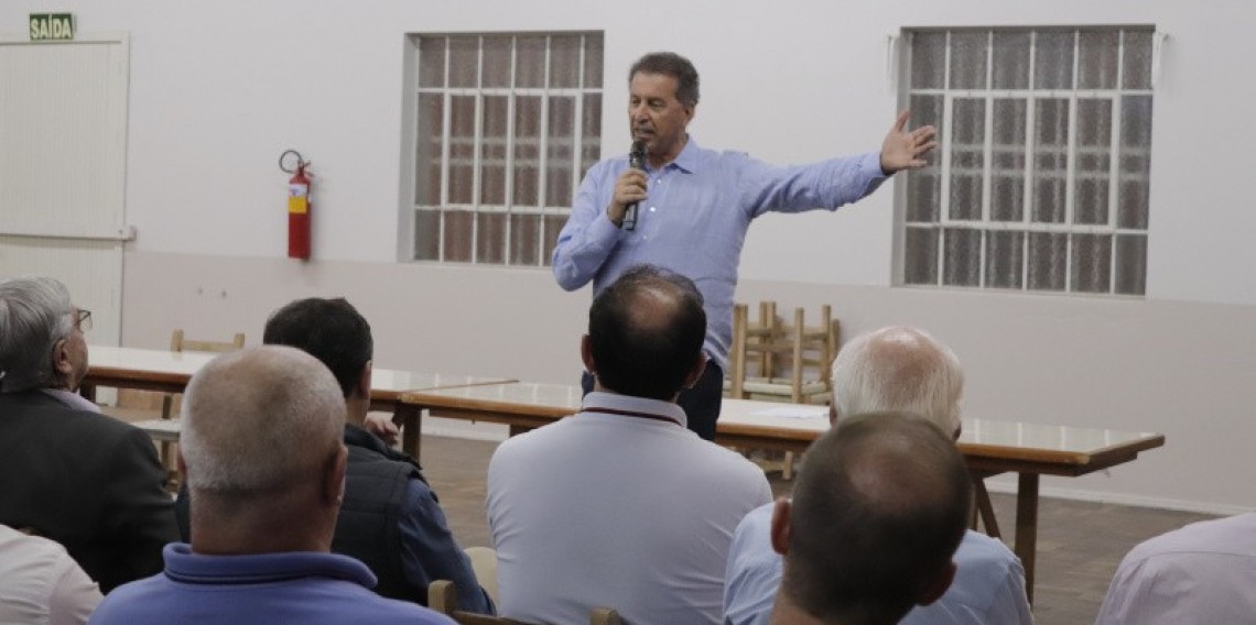 Empresário Pedro Reginatto falou sobre a execução da obra