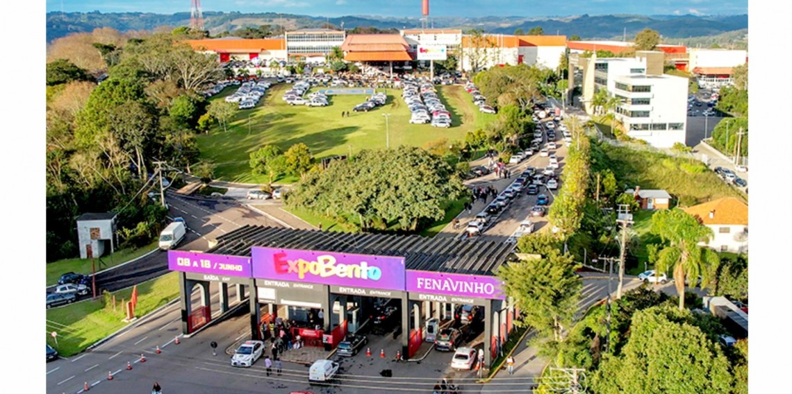 32ª ExpoBento e 19ª Fenavinho ocorrem no Parque de Eventos de Bento Gonçalves em 2024