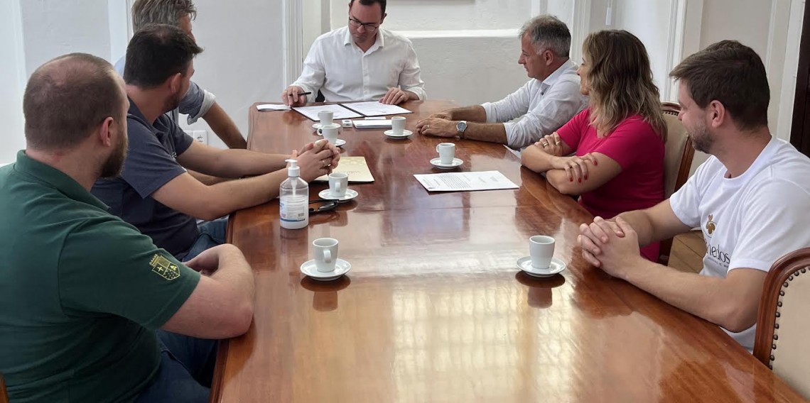 Assinatura do termo de comodato ocorreu na manhã do dia 24 de março