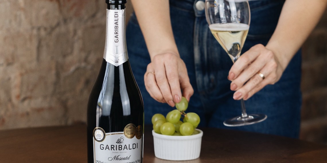 Espumante Garibaldi Moscatel da Cooperativa Vinícola Garibaldi foi destaque no Citadelles du Vin