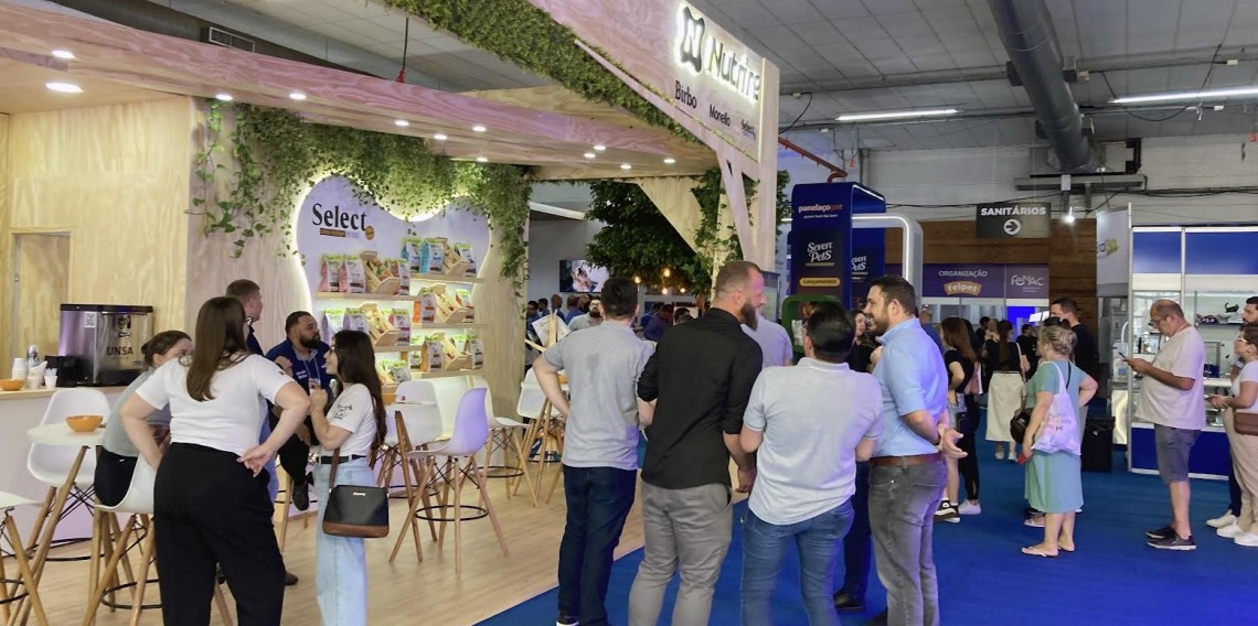 Nutrire espera repetir sucesso da participação na FEIPET 2024 também este ano