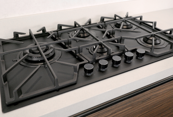 Cooktop Penta Glass Black Series 5GG B 90 garante a 6ª premiação da Tramontina no iF Design Award