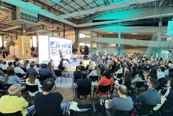 Público prestigiou a palestra do irmãos Adriano