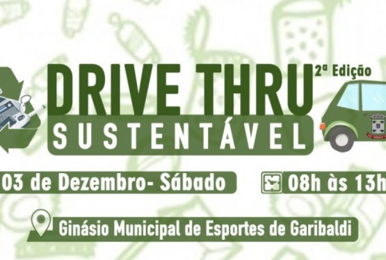 Foto de capa: 2ª Edição do Drive Thru Sustentável acontece no dia 03/12/2022