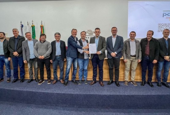 Representantes e lideranças do setor vitivinícola gaúcho estiveram reunidos com Pasin